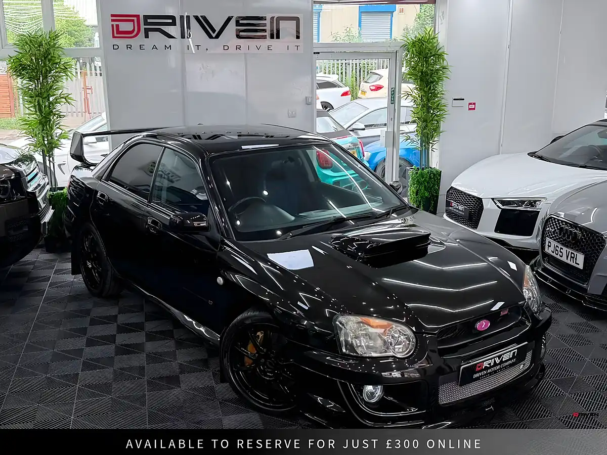 Used 2004 Subaru Impreza Wrx Sti Type Uk Black - Interior and Exterior details 5