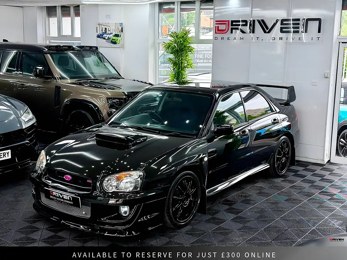 Used 2004 Subaru Impreza Wrx Sti Type Uk Black - Interior and Exterior details 7