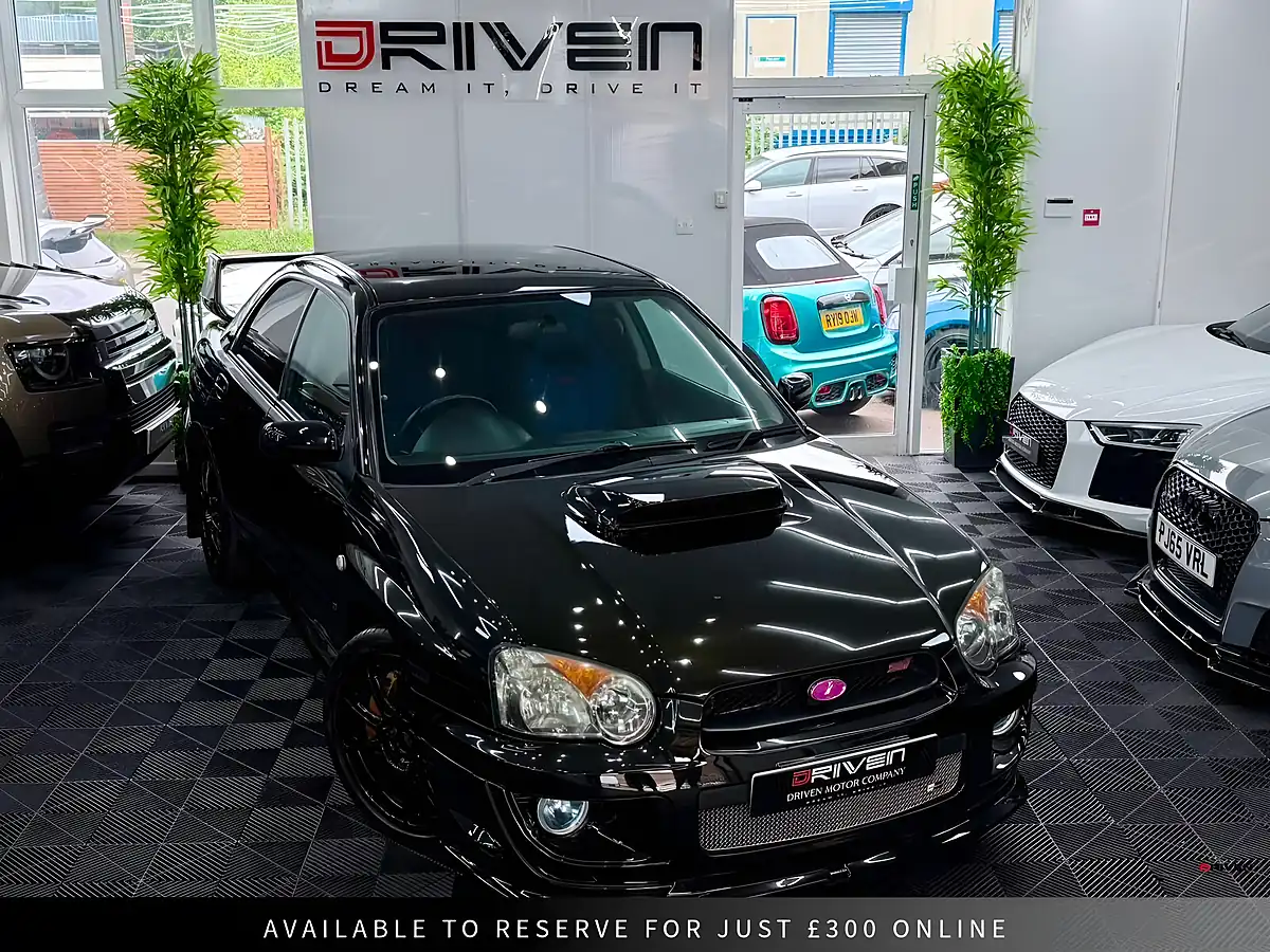 Used 2004 Subaru Impreza Wrx Sti Type Uk Black - Interior and Exterior details 9