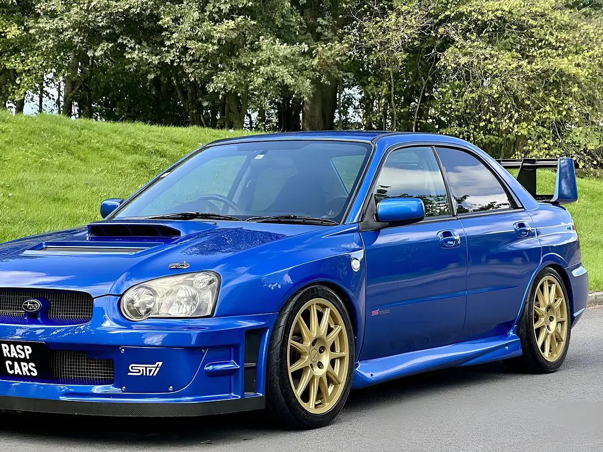Used 2004 Subaru Impreza Wrx Sti Widetrack Wrc Blue - Interior and Exterior details 12