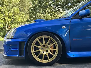 Used 2004 Subaru Impreza Wrx Sti Widetrack Wrc Blue - Interior and Exterior details 13