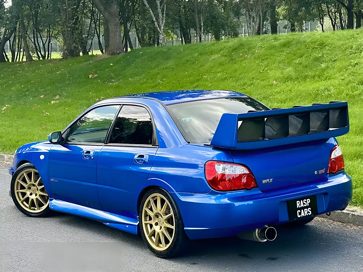 Used 2004 Subaru Impreza Wrx Sti Widetrack Wrc Blue - Interior and Exterior details 15