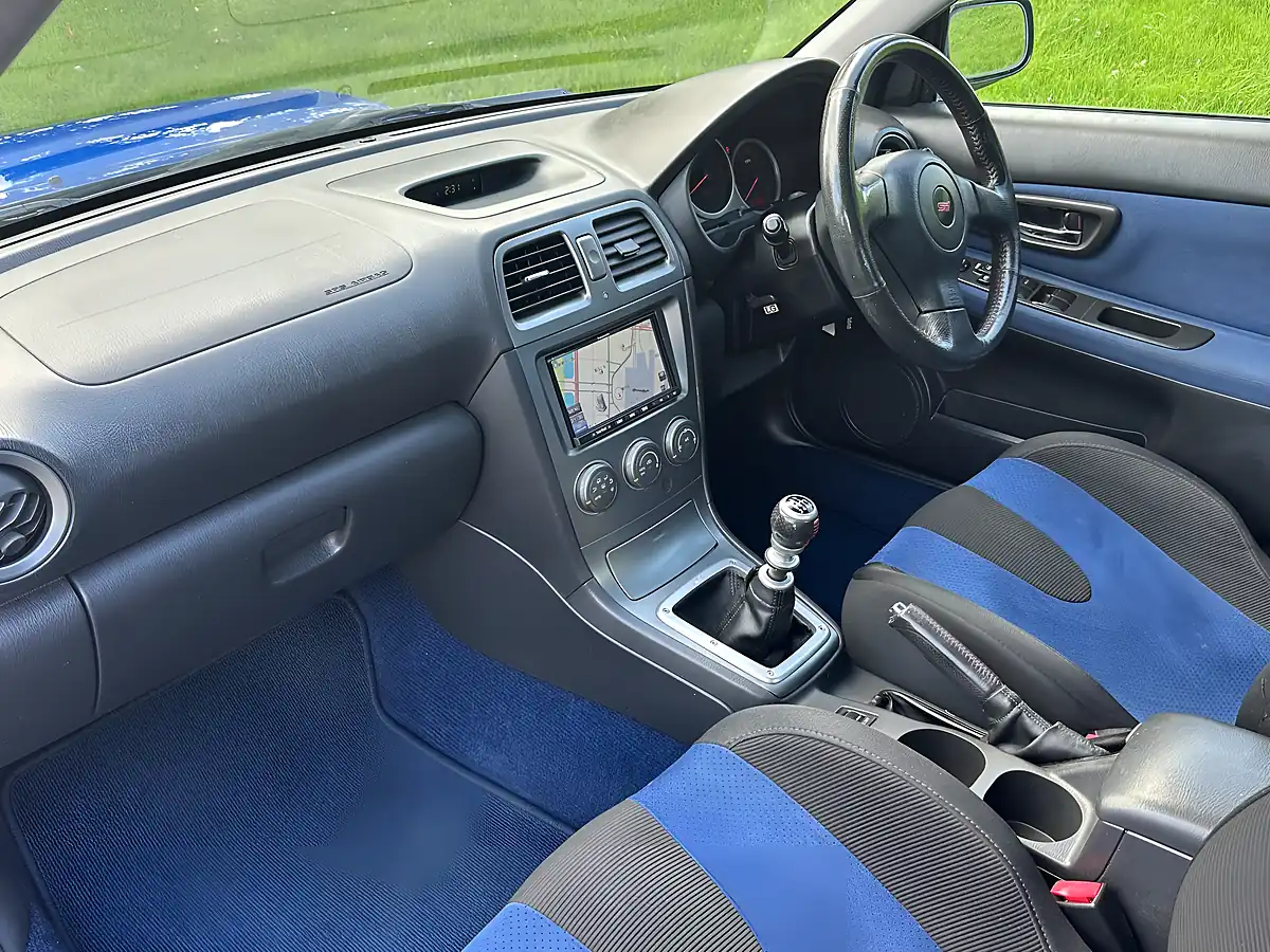 Used 2004 Subaru Impreza Wrx Sti Widetrack Wrc Blue - Interior and Exterior details 16