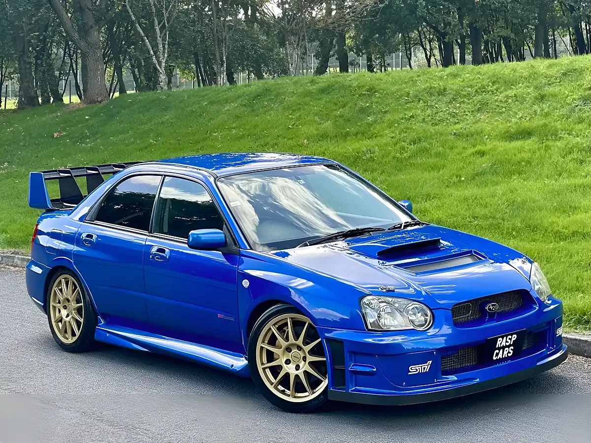 Used 2004 Subaru Impreza Wrx Sti Widetrack Wrc Blue - Interior and Exterior details 2