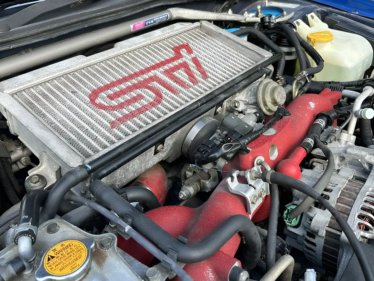 Used 2004 Subaru Impreza Wrx Sti Widetrack Wrc Blue - Interior and Exterior details 20