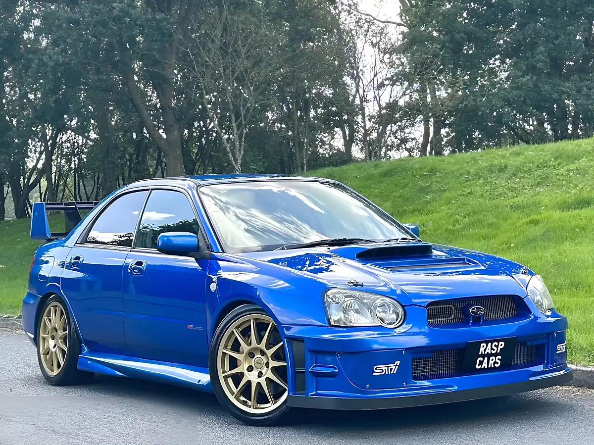 Used 2004 Subaru Impreza Wrx Sti Widetrack Wrc Blue - Interior and Exterior details 3