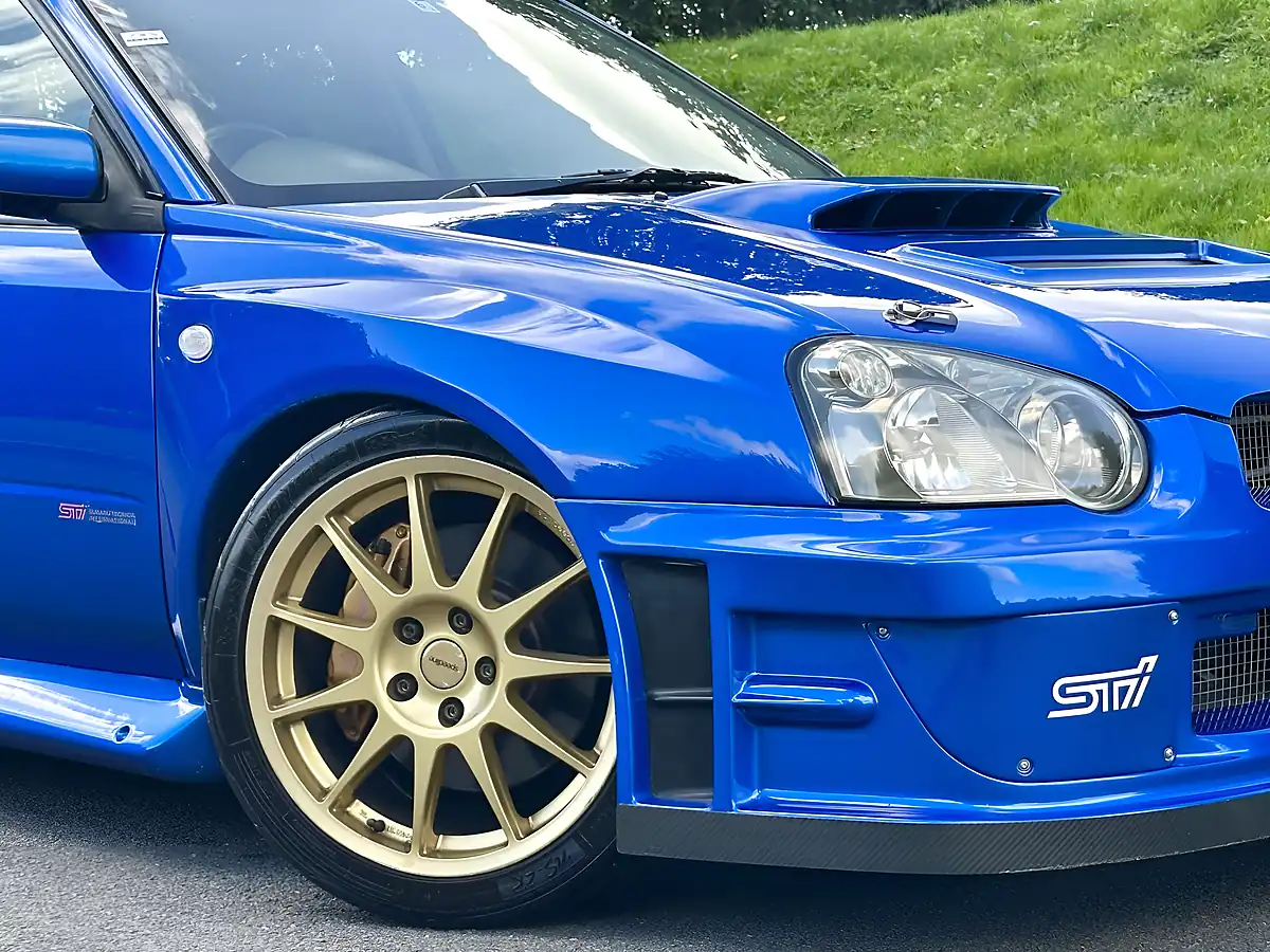 Used 2004 Subaru Impreza Wrx Sti Widetrack Wrc Blue - Interior and Exterior details 6