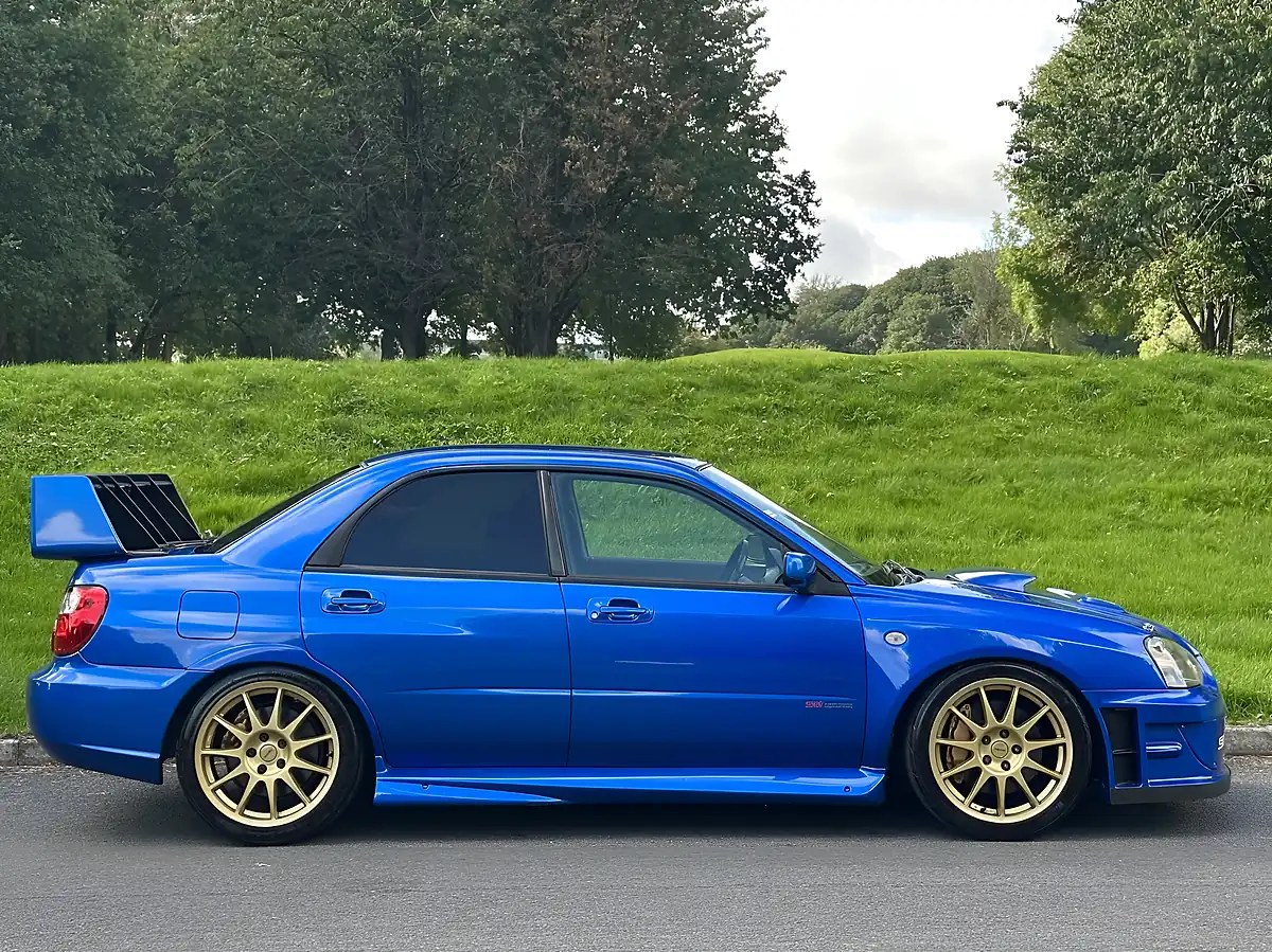 Used 2004 Subaru Impreza Wrx Sti Widetrack Wrc Blue - Interior and Exterior details 7