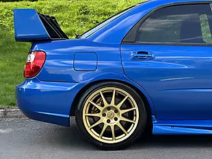 Used 2004 Subaru Impreza Wrx Sti Widetrack Wrc Blue - Interior and Exterior details 8