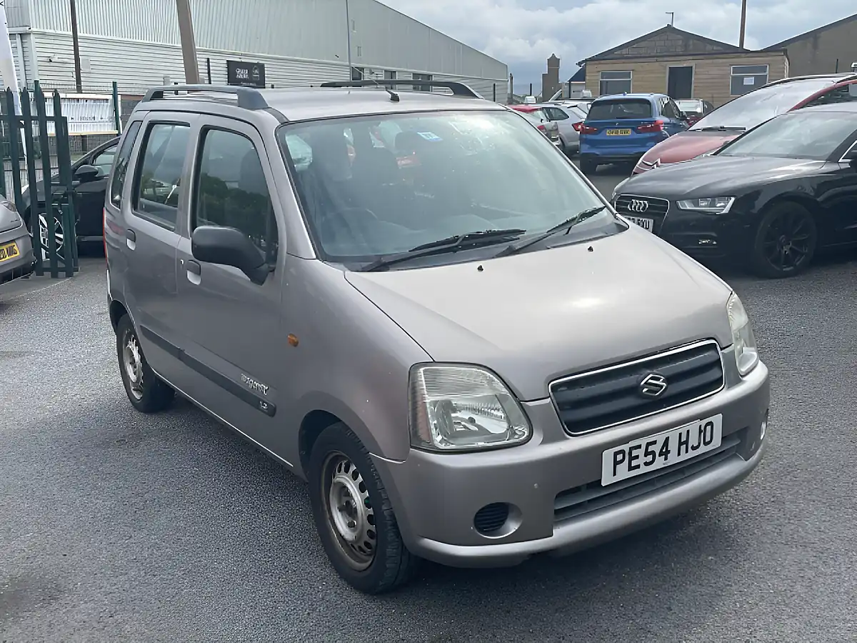Used 2004 Suzuki Wagon R Gl (r+) Silver - Front View