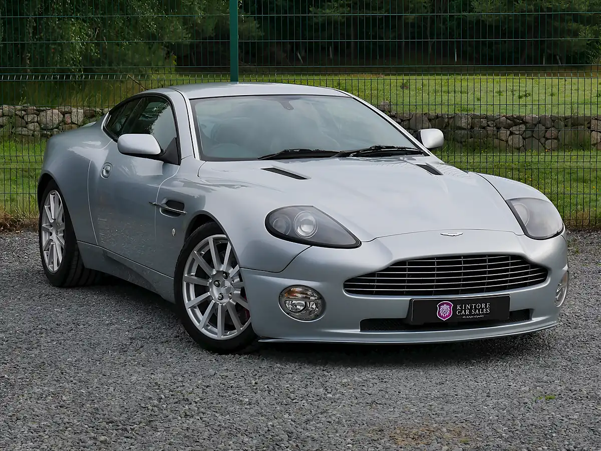 Used 2005 Aston Martin Vanquish S Titanium Silver - Front View