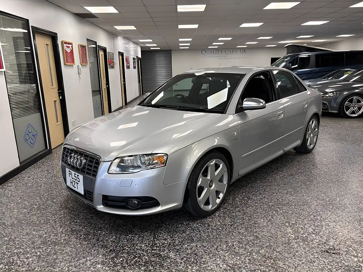 Used 2005 Audi S4 Recaro Silver - Front View