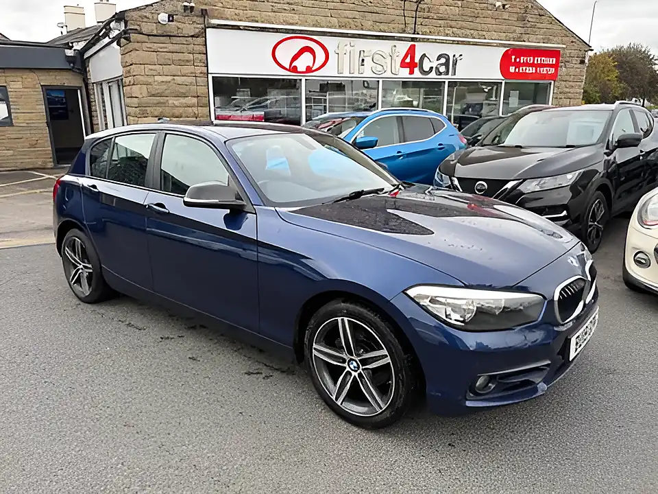 Used 2005 BMW 1 Series Sport Mediterranean Blue - Front View
