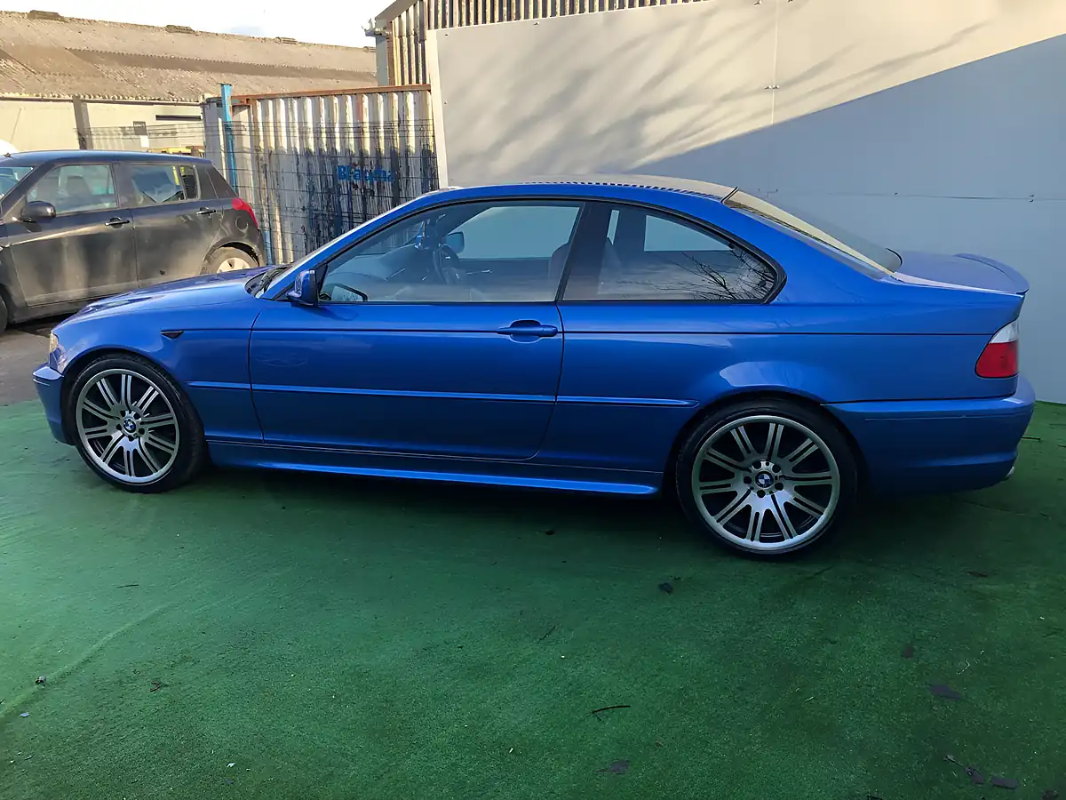 Used 2005 BMW 3 Series Sport Coupe Blue - Interior and Exterior details 5