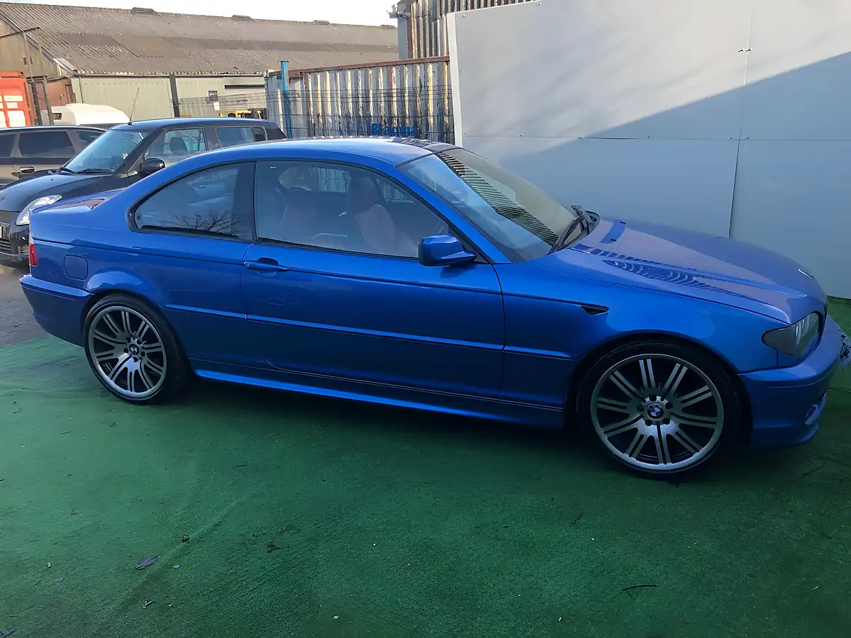 Used 2005 BMW 3 Series Sport Coupe Blue - Interior and Exterior details 7