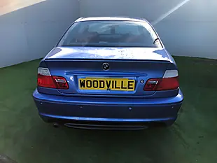 Used 2005 BMW 3 Series Sport Coupe Blue - Interior and Exterior details 9