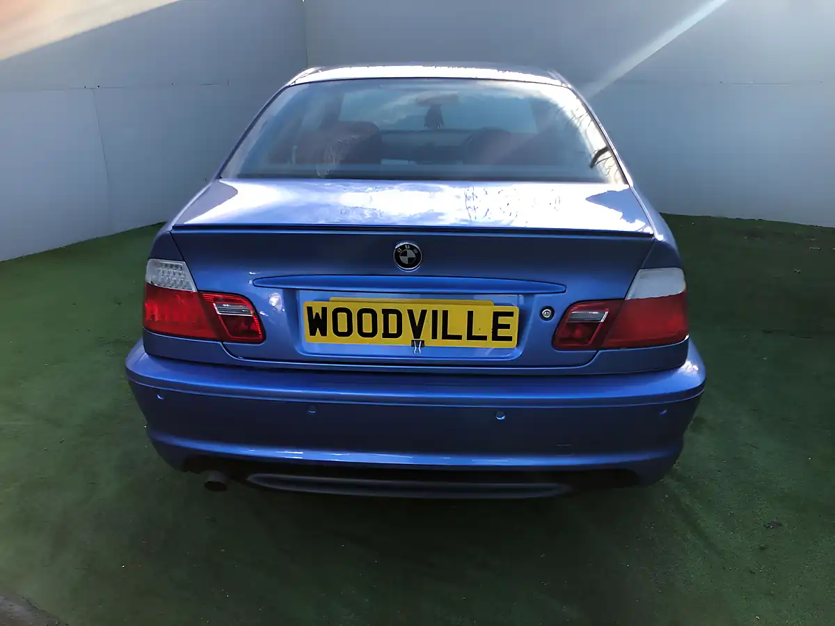 Used 2005 BMW 3 Series Sport Coupe Blue - Interior and Exterior details 9