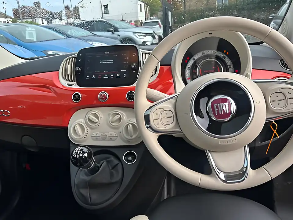 Used 2005 Fiat 500 Dolcevita Sicilia Orange - Interior and Exterior details 7