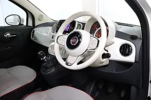 Used 2005 Fiat 500 Lounge White - Interior and Exterior details 4