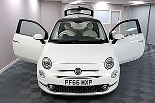 Used 2005 Fiat 500 Lounge White - Interior and Exterior details 6