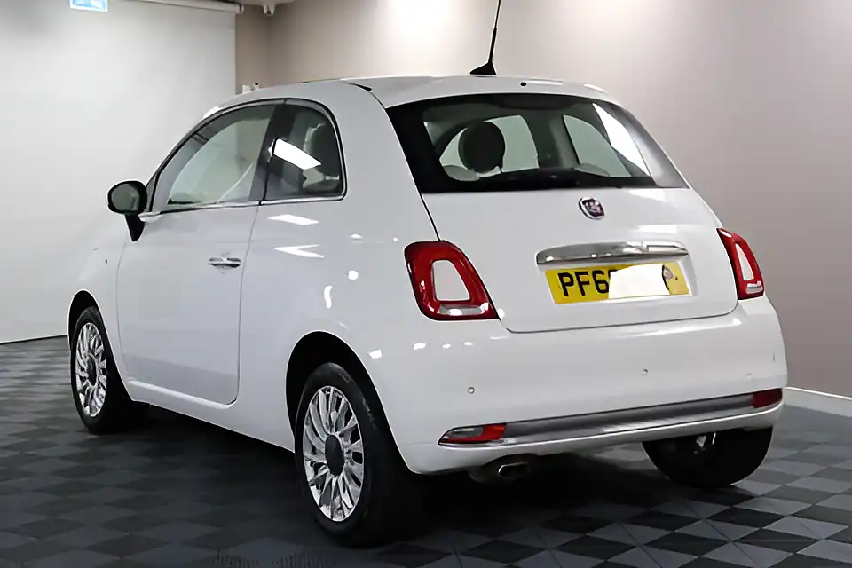 Used 2005 Fiat 500 Lounge White - Interior and Exterior details 8