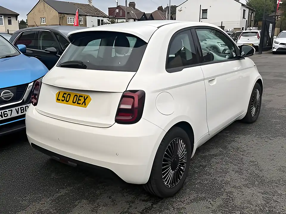 Used 2005 Fiat 500e Icon White - Interior and Exterior details 4