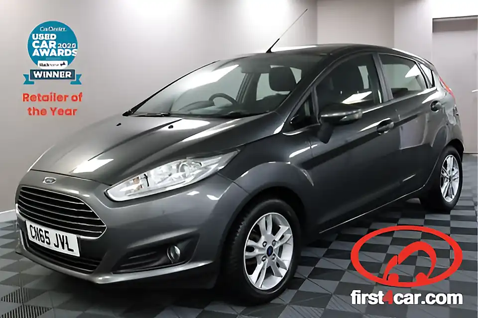 Used 2005 Ford Fiesta Zetec Grey - Front View