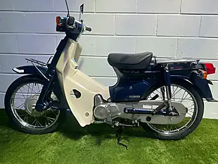 Used 2005 Honda C90 Custom Blue - Interior and Exterior details 11