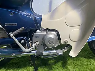 Used 2005 Honda C90 Custom Blue - Interior and Exterior details 19