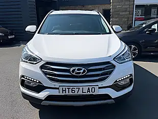 Used 2005 Hyundai Santa Fe Premium Blue Drive White - Interior and Exterior details 2