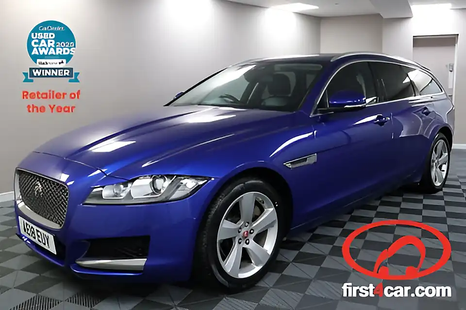 Used 2005 Jaguar Xf Portfolio Caesium Blue - Front View
