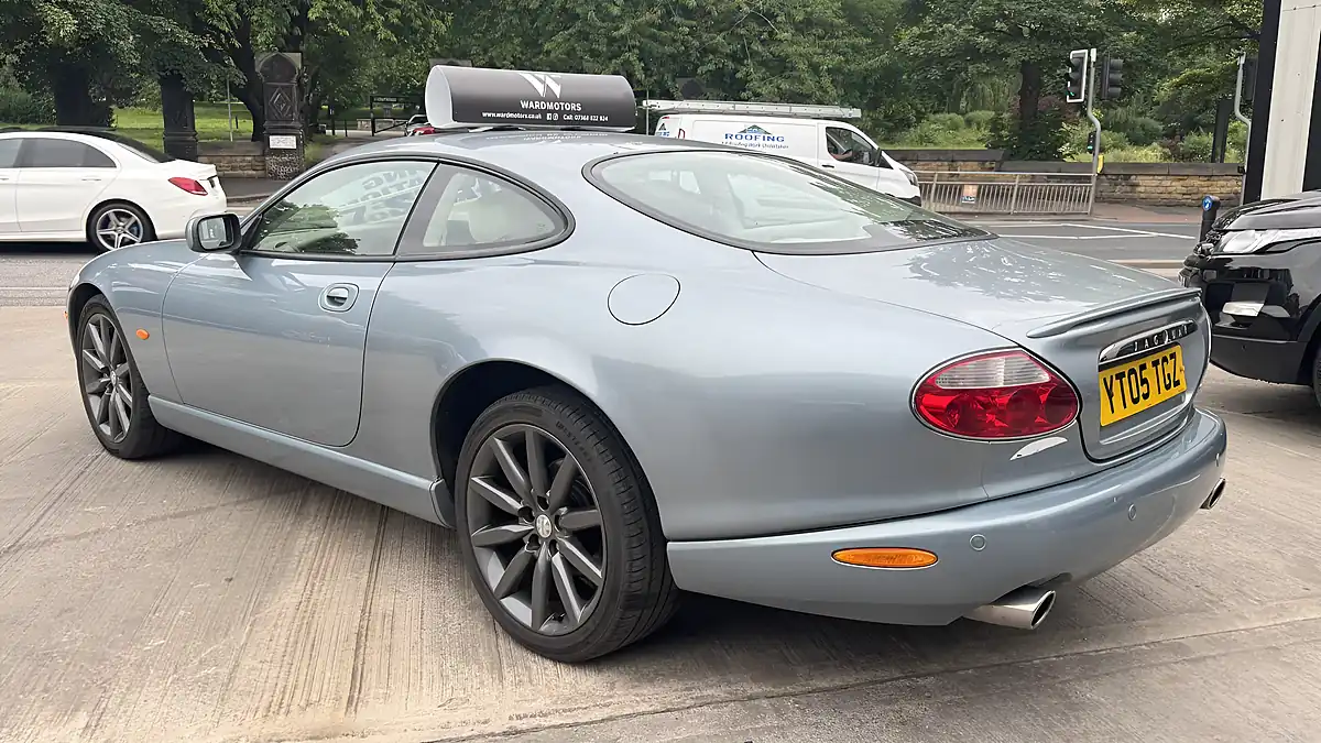 Used 2005 Jaguar XK8 Coupe Blue - Interior and Exterior details 3