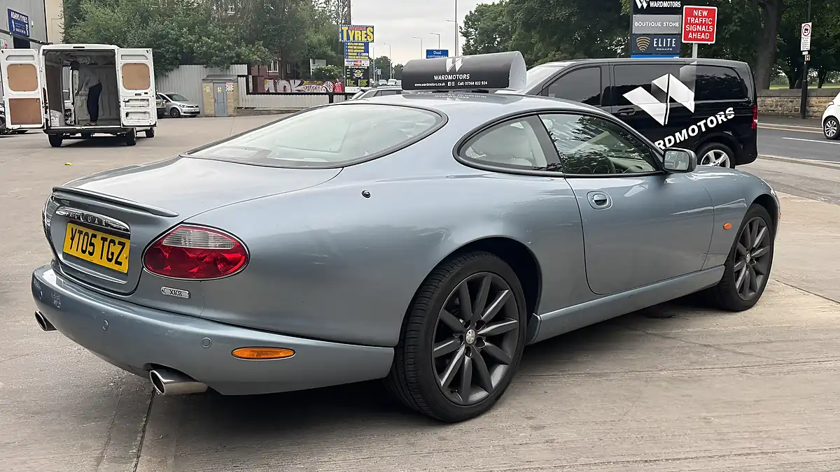 Used 2005 Jaguar XK8 Coupe Blue - Interior and Exterior details 4