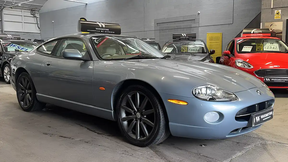 Used 2005 Jaguar XK8 Coupe Blue - Interior and Exterior details 4