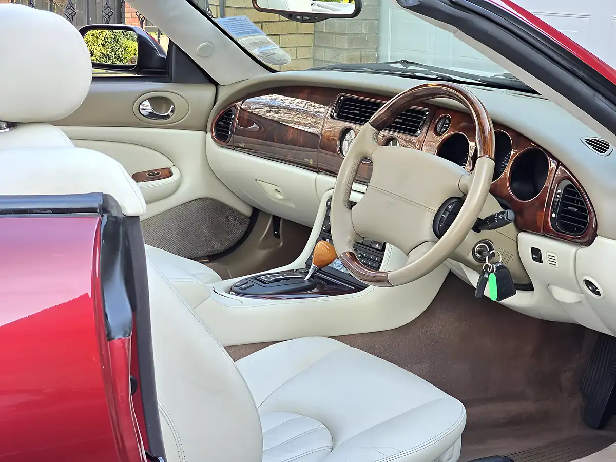 Used 2005 Jaguar XK8 Facelift Radiance Red Pearl - Interior and Exterior details 2