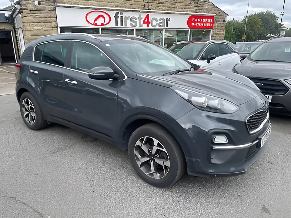 Used 2005 Kia Sportage 2 Grey - Front View