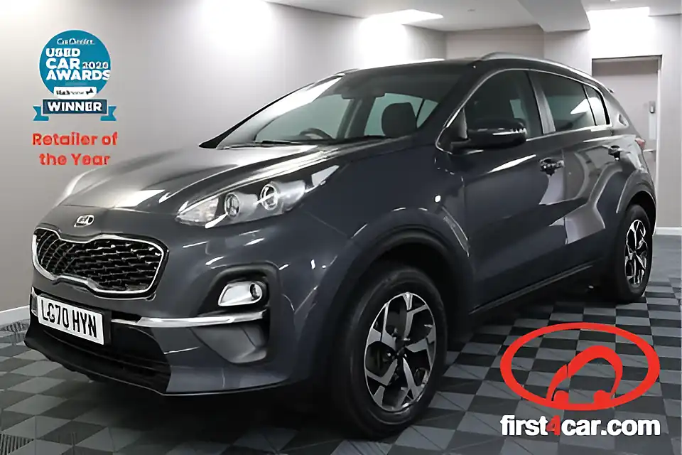 Used 2005 Kia Sportage 2 Isg Grey - Front View