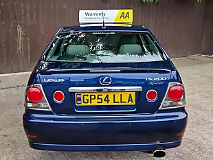 Used 2005 Lexus Is 200 Sport Blue - Interior and Exterior details 6