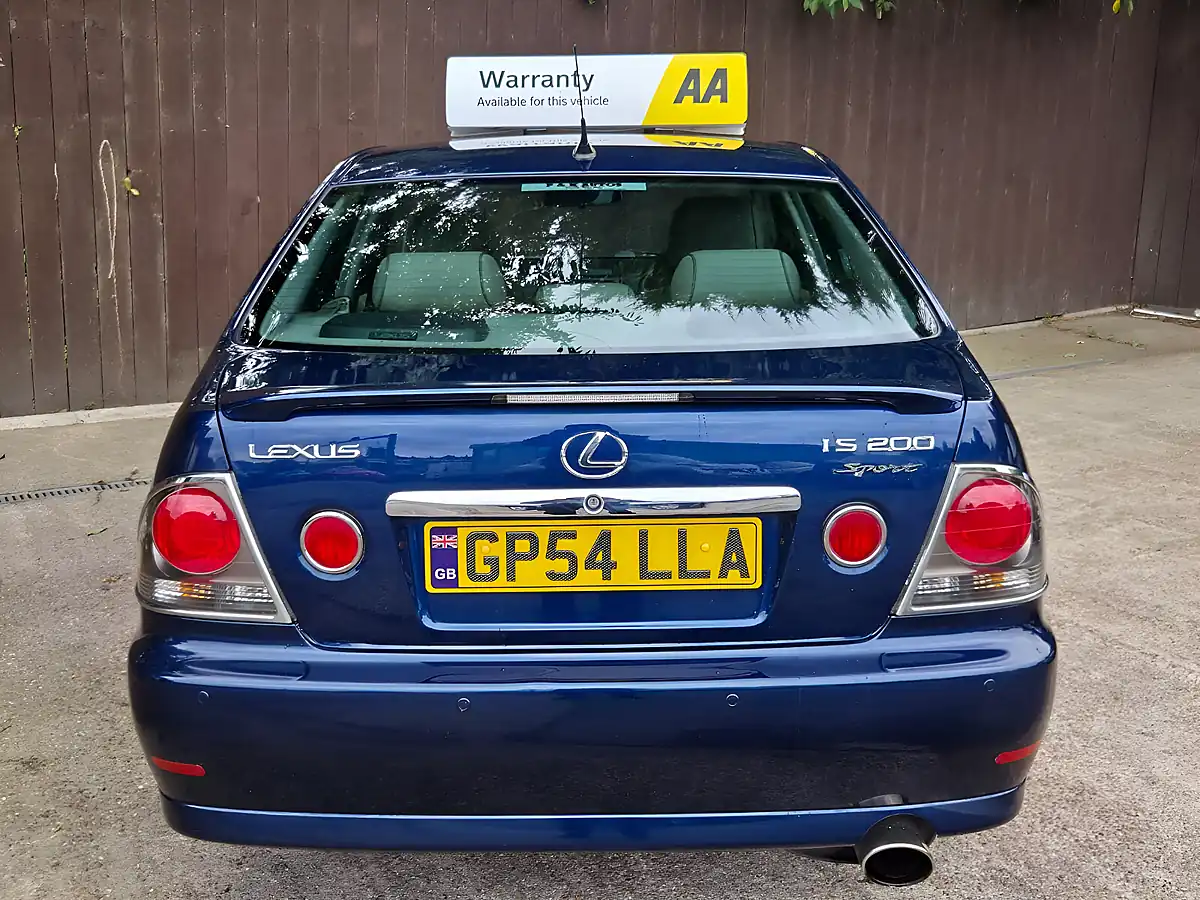 Used 2005 Lexus Is 200 Sport Blue - Interior and Exterior details 6