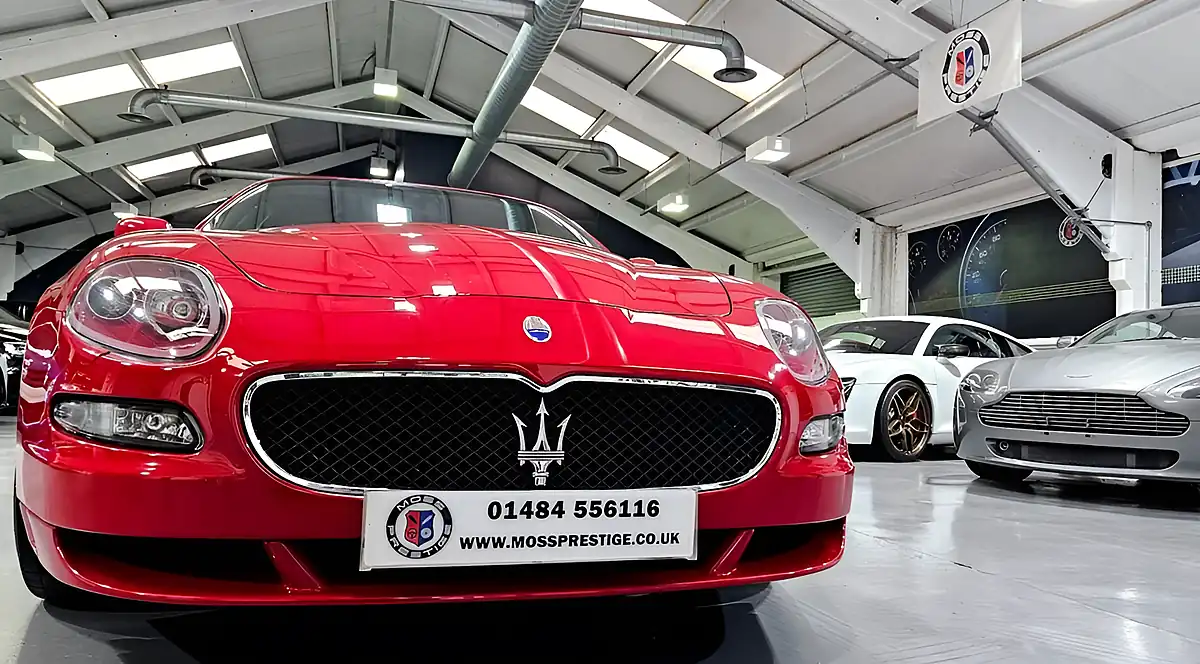 Used 2005 Maserati Gransport Coupe Red - Interior and Exterior details 11