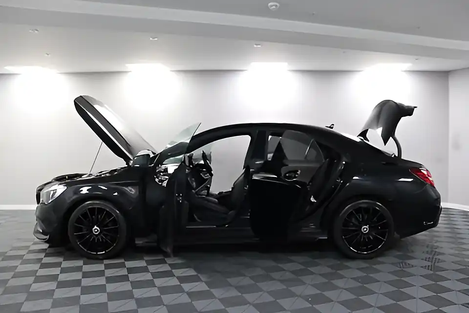 Used 2005 Mercedes-Benz Cla Class AMG Line Night Edition Black - Interior and Exterior details 4