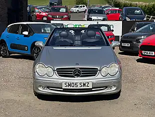 Used 2005 Mercedes-Benz Clk Avantgarde Silver - Interior and Exterior details 2