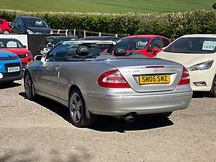 Used 2005 Mercedes-Benz Clk Avantgarde Silver - Interior and Exterior details 4