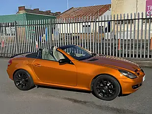 Used 2005 Mercedes-Benz Slk 200 Orange - Interior and Exterior details 12