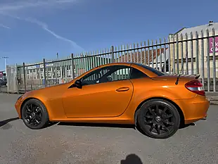 Used 2005 Mercedes-Benz Slk 200 Orange - Interior and Exterior details 17