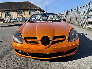 Used 2005 Mercedes-Benz Slk 200 Orange - Interior and Exterior details 2