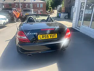 Used 2005 Mercedes-Benz Slk Convertible Black - Interior and Exterior details 7