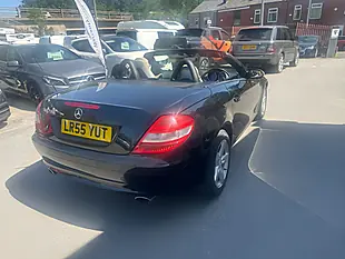 Used 2005 Mercedes-Benz Slk Convertible Black - Interior and Exterior details 8