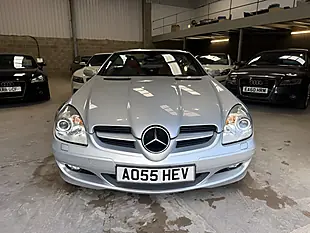 Used 2005 Mercedes-Benz Slk Convertible Silver - Interior and Exterior details 10