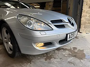Used 2005 Mercedes-Benz Slk Convertible Silver - Interior and Exterior details 17